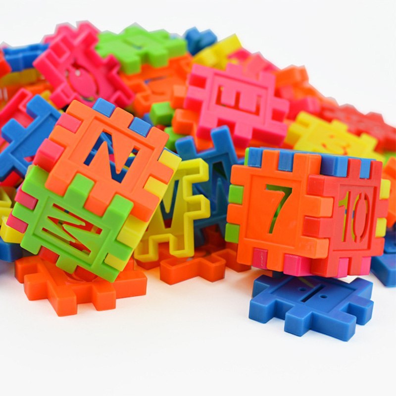 110 pcs Set DIY Lepin Building Blocks Baby Boys And Girls 3D Blocks Funny Educational Mosaic Toys For Children Kids Block Toys