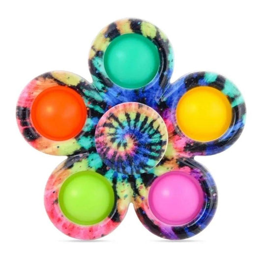 6 Pack Fidget Spinners - Tie-Dye (Huge Value)