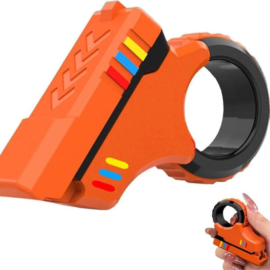 3D Printed Fingertip Gyro - Creative Novelty Stress Relieving Toys, Spinning and Flipping Multi-Functional Stress Relieving