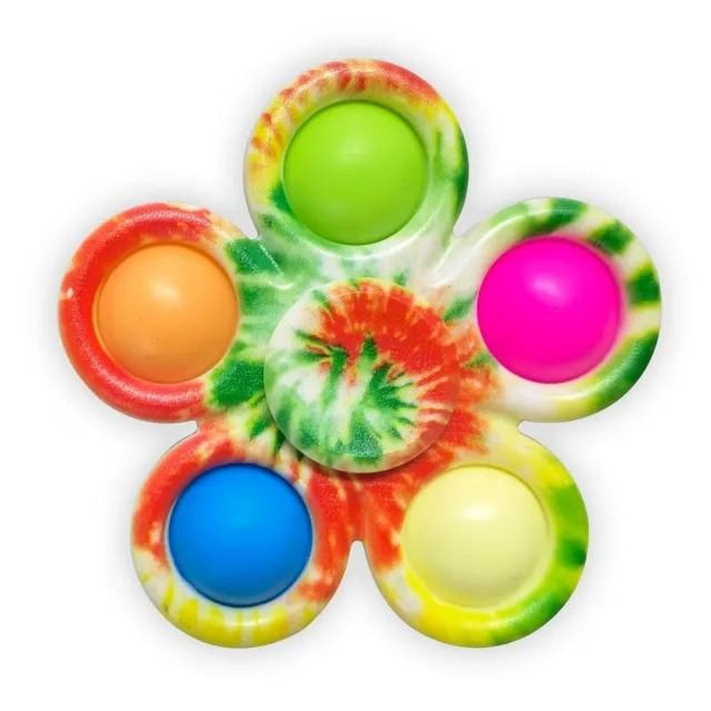 6 Pack Fidget Spinners - Tie-Dye (Huge Value)