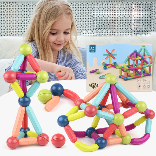 By Baby Toys Magnetic Stick Building Blocks Game Magnets Children Set Kids Magnets For Children Magnetic Toy Bricks