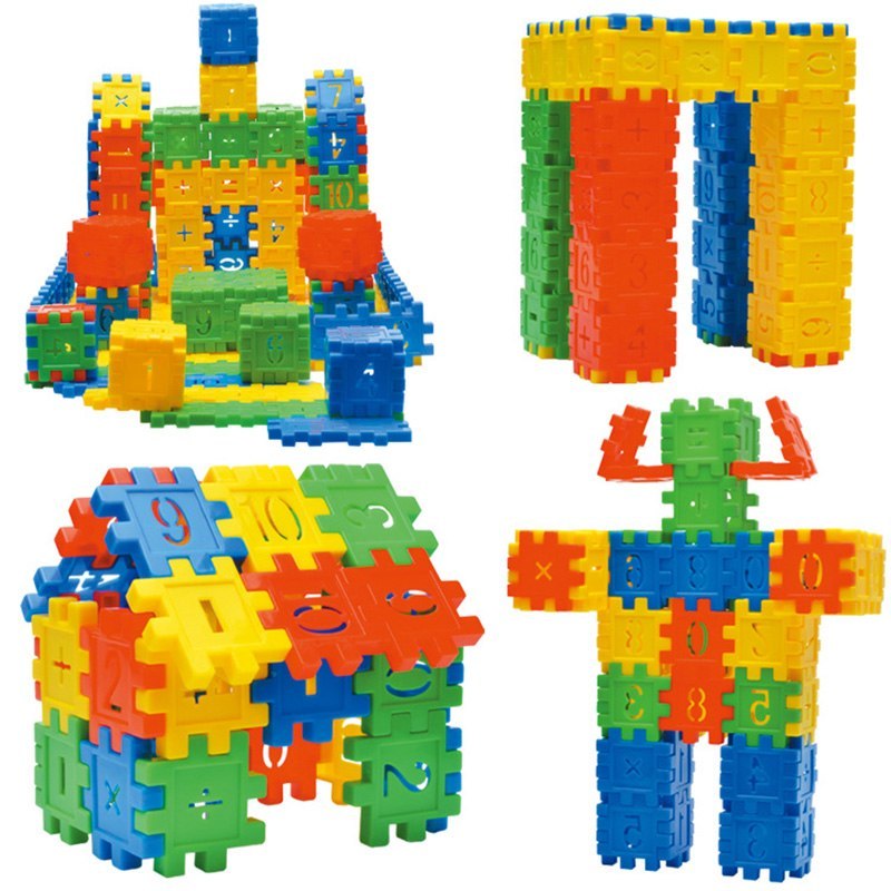 110 pcs Set DIY Lepin Building Blocks Baby Boys And Girls 3D Blocks Funny Educational Mosaic Toys For Children Kids Block Toys