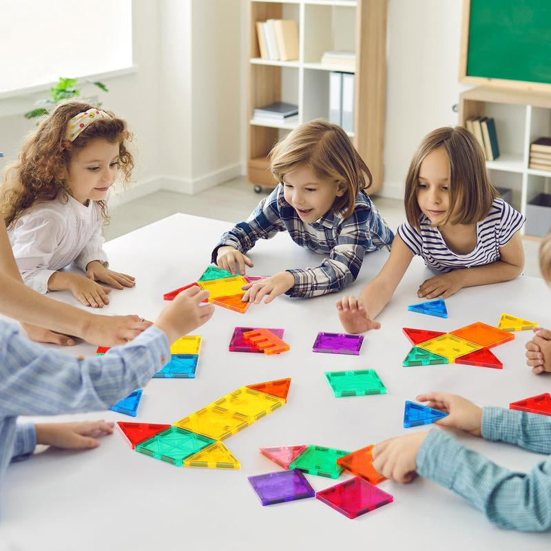 68-Piece Magnetic Building Block Set-Explore the Fun of Creative Play and Engineering, STEM Educational Toy, Perfect for Birthday and Christmas Gifts
