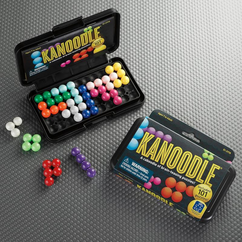 Kanoodle Puzzle Game W/ 200 Challenging 2D&3D Puzzles
