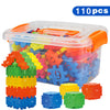 110 pcs Set DIY Lepin Building Blocks Baby Boys And Girls 3D Blocks Funny Educational Mosaic Toys For Children Kids Block Toys
