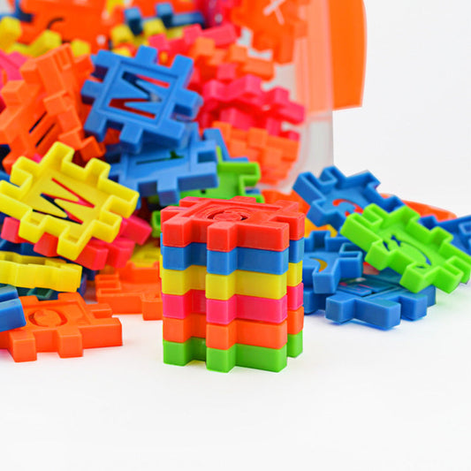 110 pcs Set DIY Lepin Building Blocks Baby Boys And Girls 3D Blocks Funny Educational Mosaic Toys For Children Kids Block Toys