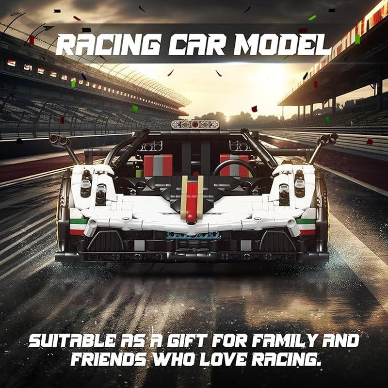 Mould King 13060 Technik Sports Car Building Blocks, Sports Racing Car Model as Toy/Collectibles/Exhibition Items for Kids/Adult(2299 Pieces)