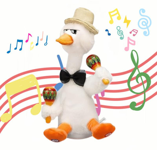 Talking Duck Toys, Singing Dancing Ducks, 60 Songs, Repeat What You Say, Squirming Dancing Ducks, Birthday Presents, Christmas Gift A1