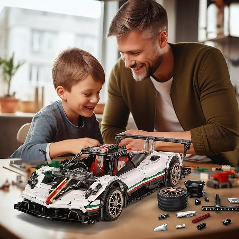 Mould King 13060 Technik Sports Car Building Blocks, Sports Racing Car Model as Toy/Collectibles/Exhibition Items for Kids/Adult(2299 Pieces)