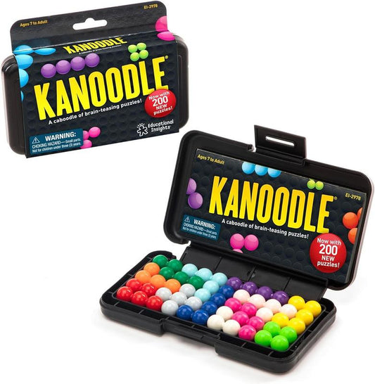 Kanoodle Puzzle Game W/ 200 Challenging 2D&3D Puzzles
