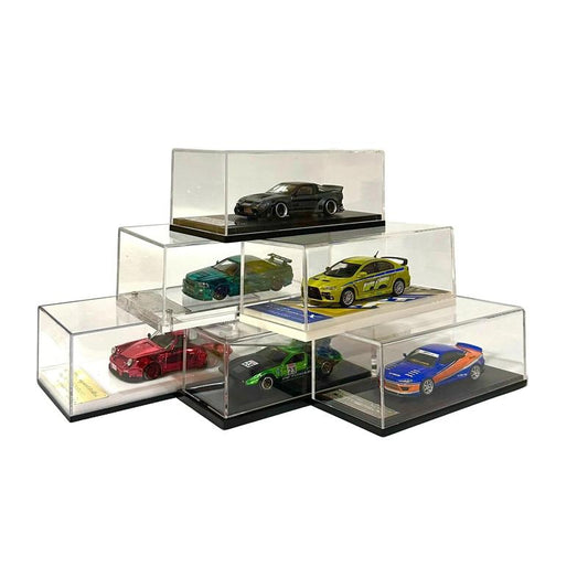 Hot Wheels Acrylic Display Box Vehicles - 1:64-Scale Diecast Model RLC Kaido House Mini GT Time Micro with Realistic Details and Premium Finishes