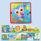 3D Mushroom Nail Puzzle Jigsaw Toy Montessori Baby Toys Cartoon Animal Puzzles Game Kids Early Educational Toys Children Gifts