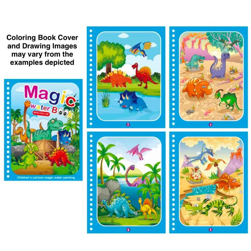 Children'S Magical Water Coloring Book - Creative Imagination Educational Toy for Kids