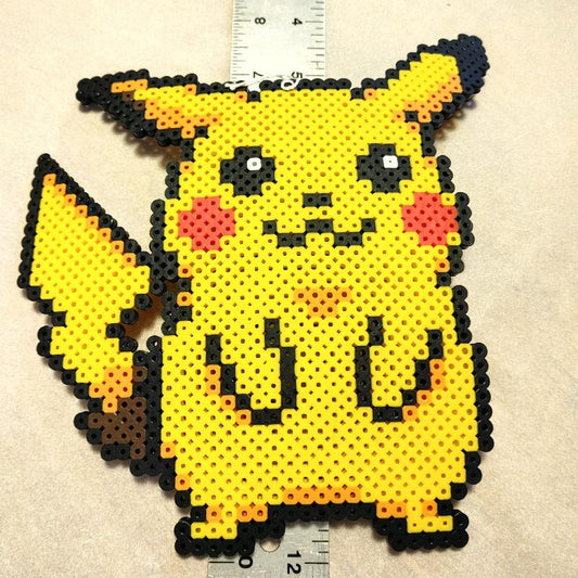 Yellow Mouse from Perler Beads